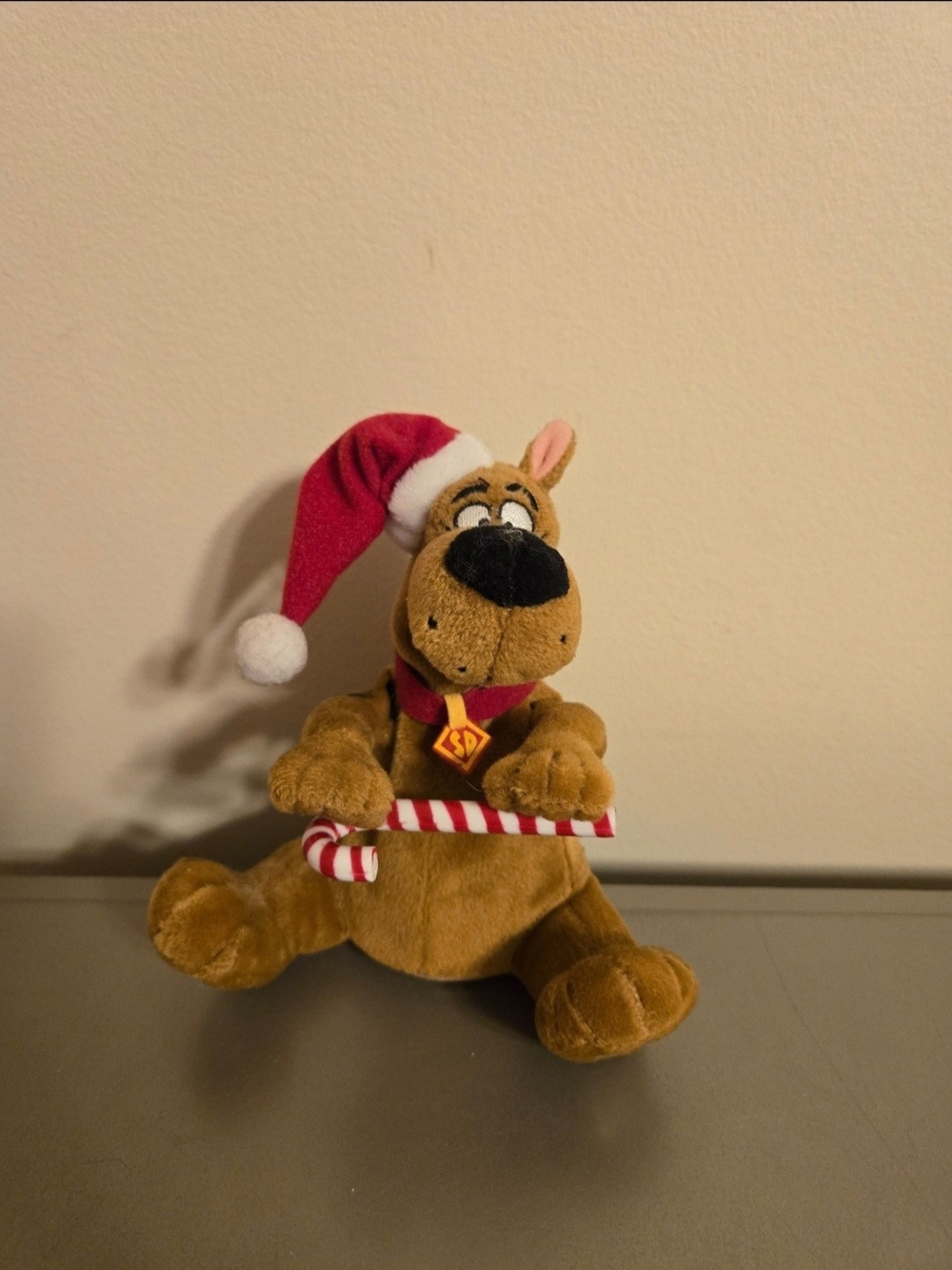 Vintage Cartoon Network Scooby-Doo 7.5" Animated Musical Christmas Plush Toy